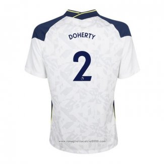 Maglia Tottenham Hotspur Giocatore Doherty Home 2020 2021