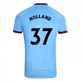 Maglia West Ham Giocatore Holland Away 2020 2021