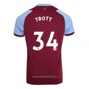 Maglia West Ham Giocatore Trott Home 2020 2021