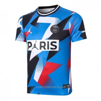 Maglia Allenamento Paris Saint-Germain 2020 2021 Blu