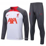 Tuta da Track Felpa Liverpool 2022 2023 Bianco