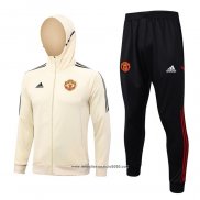 Tuta da Track con Capucha Manchester United 2023 2024 Giallo