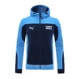 Giacca con Capucha Olympique Marsiglia 2020 2021 Blu
