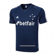 Maglia Allenamento Cruzeiro 2023 2024 Blu