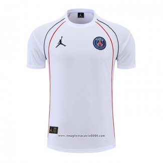 Maglia Allenamento Paris Saint-Germain Jordan 2022 2023 Bianco