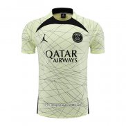 Maglia Allenamento Paris Saint-Germain Jordan 2023 2024 Giallo