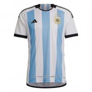 Maglia Argentina 3 Estrellas Home Donna 2022