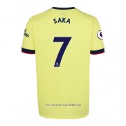 Maglia Arsenal Giocatore Saka Away 2021 2022