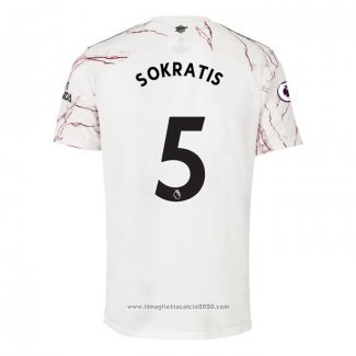 Maglia Arsenal Giocatore Sokratis Away 2020 2021