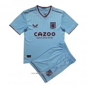 Maglia Aston Villa Away Bambino 2022 2023