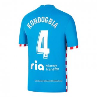 Maglia Atletico Madrid Giocatore Kondogbia Terza 2021 2022