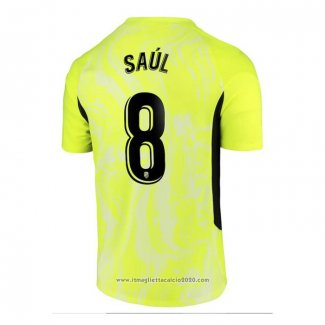 Maglia Atletico Madrid Giocatore Saul Terza 2020 2021