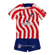 Maglia Atletico Madrid Home Bambino 2022 2023