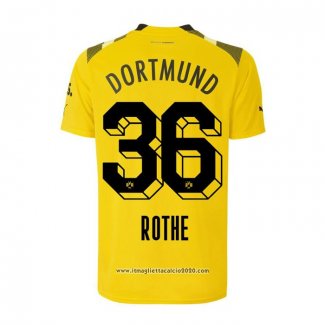 Maglia Borussia Dortmund Giocatore Rothe Cup 2022 2023