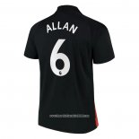 Maglia Everton Giocatore Allan Away 2021 2022