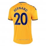Maglia Everton Giocatore Bernard Away 2020 2021