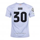 Maglia FC Barcellona Giocatore Gavi Terza 2022 2023