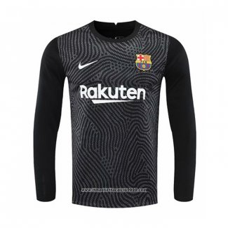 Maglia FC Barcellona Portiere Manica Lunga 2020 2021 Nero