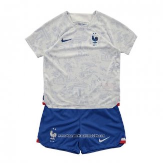 Maglia Francia Away Bambino 2022