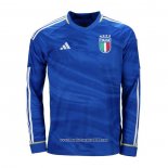 Maglia Italia Home Manica Lunga 2023 2024