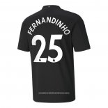 Maglia Manchester City Giocatore Fernandinho Away 2020 2021
