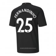 Maglia Manchester City Giocatore Fernandinho Away 2020 2021