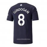 Maglia Manchester City Giocatore Gundogan Terza 2021 2022