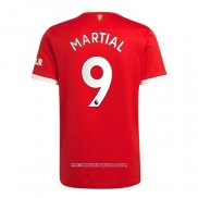 Maglia Manchester United Giocatore Martial Home 2021 2022
