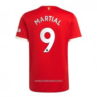 Maglia Manchester United Giocatore Martial Home 2021 2022