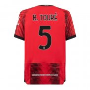 Maglia Milan Giocatore B.Toure Home 2023 2024