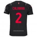 Maglia Milan Giocatore Calabria Terza 2021 2022