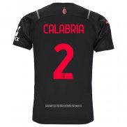 Maglia Milan Giocatore Calabria Terza 2021 2022