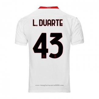 Maglia Milan Giocatore L.duarte Away 2020 2021