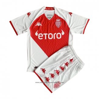 Maglia Monaco Home Bambino 2022 2023