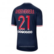 Maglia Paris Saint-Germain Giocatore Ander Herrera Home 2020 2021