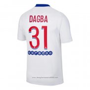 Maglia Paris Saint-Germain Giocatore Dagba Away 2020 2021