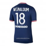 Maglia Paris Saint-Germain Giocatore Wijnaldum Home 2021 2022