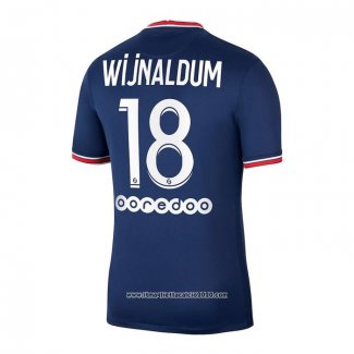 Maglia Paris Saint-Germain Giocatore Wijnaldum Home 2021 2022