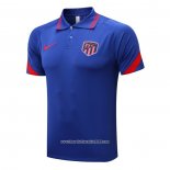 Maglia Polo Atletico Madrid 2022 2023 Blu