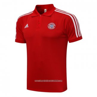 Maglia Polo Bayern Monaco 2021 2022 Rosso