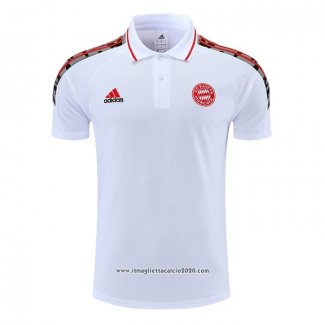 Maglia Polo Bayern Monaco 2022 2023 Bianco