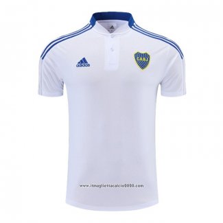 Maglia Polo Boca Juniors 2022 2023 Bianco