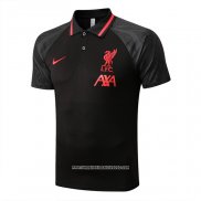 Maglia Polo Liverpool 2022 2023 Nero