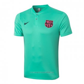 Maglia Polo FC Barcellona 2020 2021 Verde