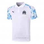 Maglia Polo Olympique Marsiglia 2020 2021 Bianco