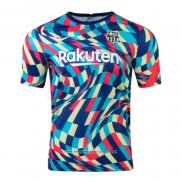 Maglia Prematch FC Barcellona 2020 2021 Blu