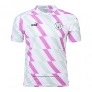 Maglia Prematch Manchester City 2023 Bianco