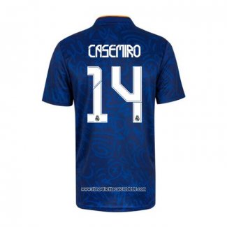 Maglia Real Madrid Giocatore Casemiro Away 2021 2022