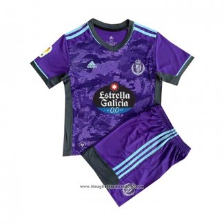 Maglia Real Valladolid Away Bambino 2021 2022