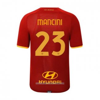 Maglia Roma Giocatore Mancini Home 2021 2022